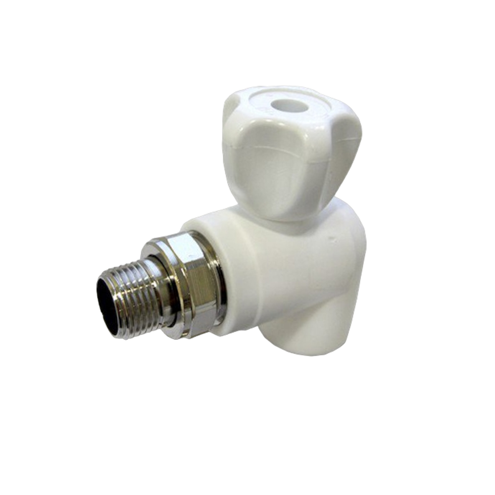 Кран шаровый ПП 20 х 1/2 угловой по низкой цене