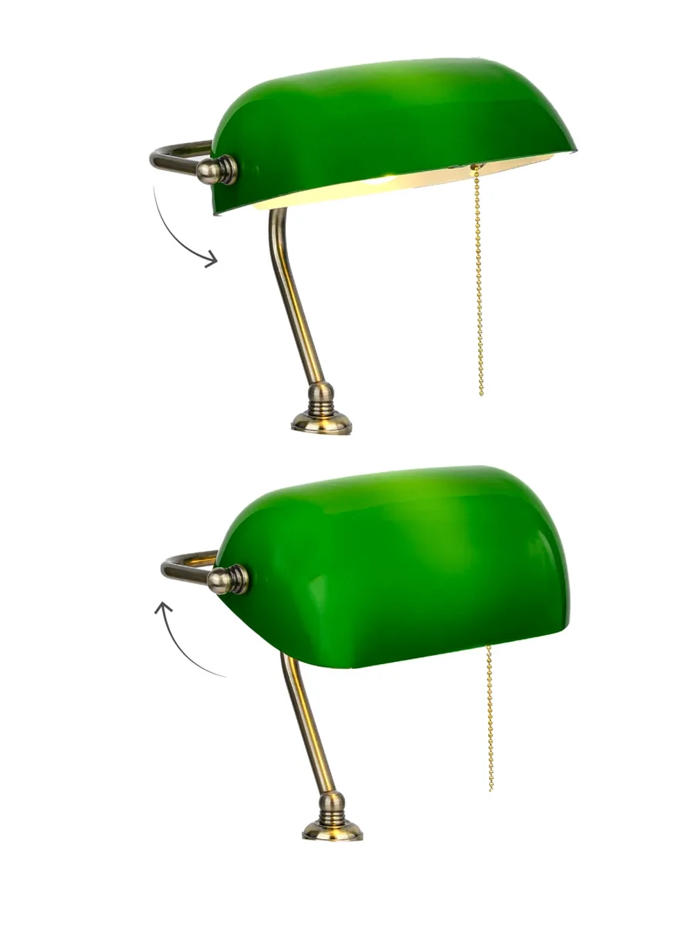 Винтажная лампа настольная ретро