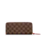 Женский кошелек Louis Vuitton Clemence коричневый