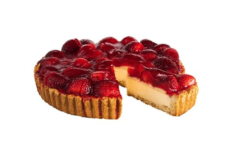 Торт «Чизкейк клубничный элит» 1400гр/12порц