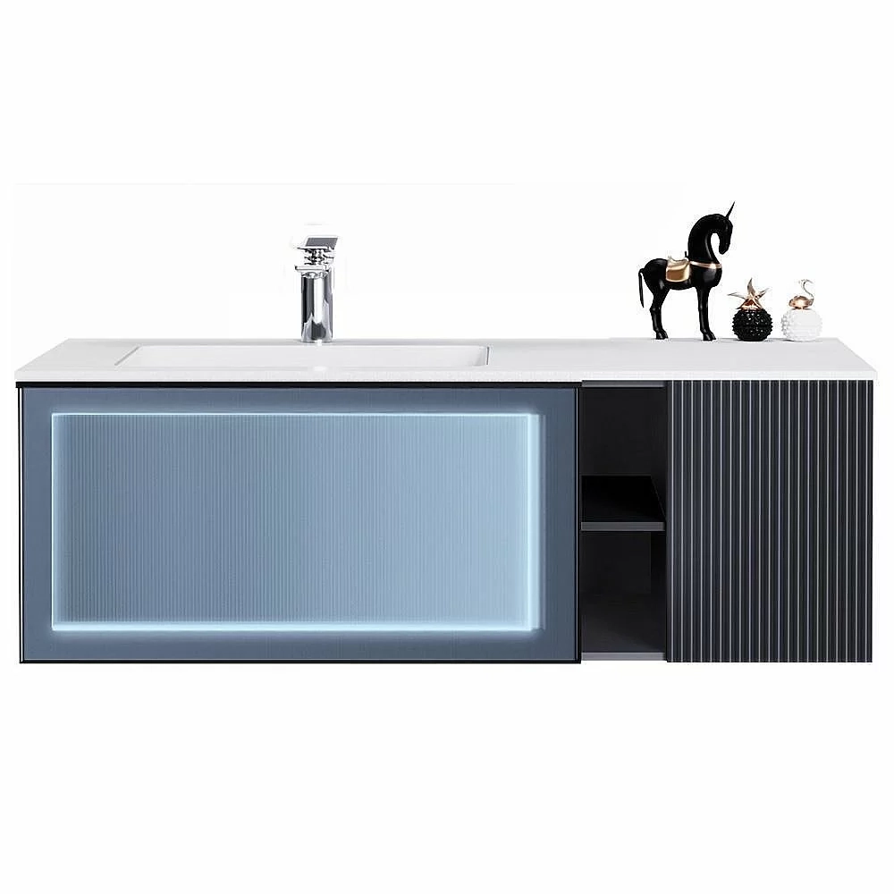 Тумба с раковиной Orans BC-9013 L 120 Dark Grey