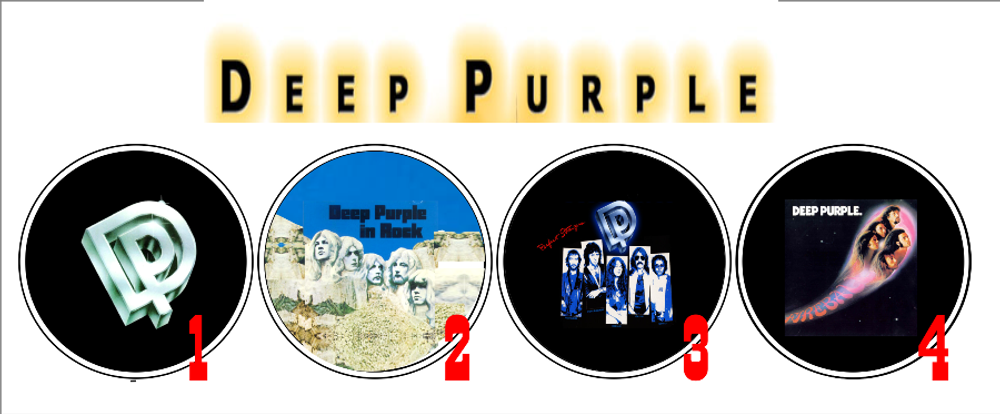 Значок Deep Purple в ассортименте