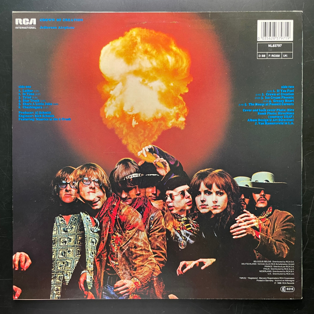 Jefferson Airplane ‎– Crown Of Creation (Германия)