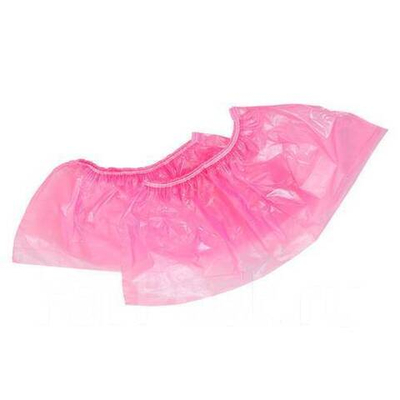 Бахилы AllurePro (экстра 30 мкм) розовые 50 пар пачка