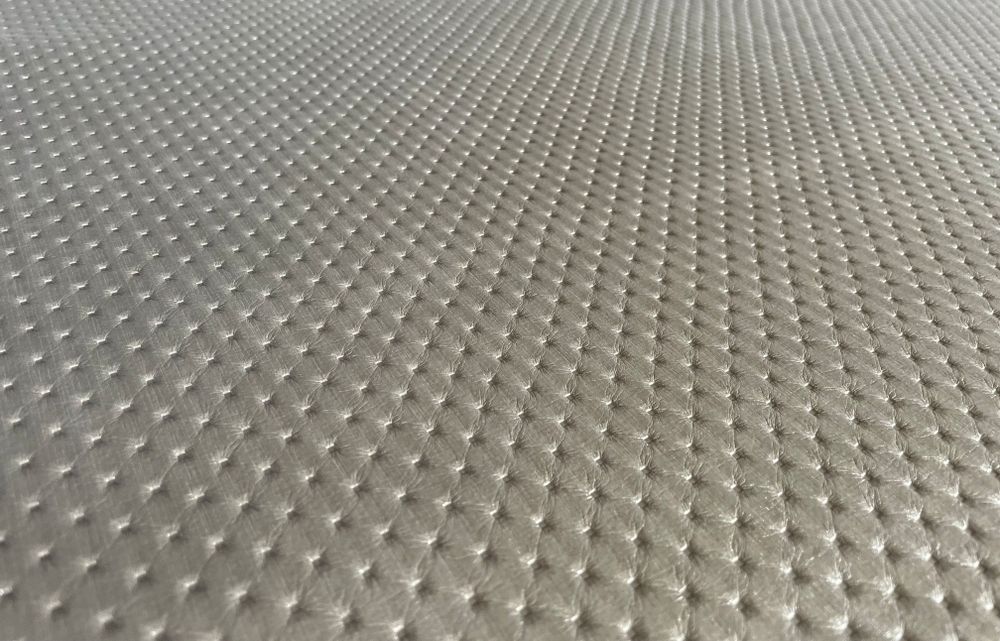 Искусственная кожа Пунто серебро