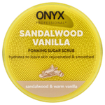 Onyx Professional, Sandalwood Vanilla, пенистый сахарный скраб, сандаловое дерево и теплая ваниль, 453 г (16 унций)