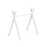 Maralis Детская напольная вешалка-вигвам из массива бука с белой отделкой