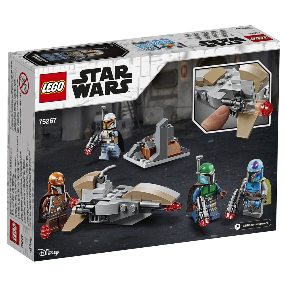 LEGO Star Wars: Боевой набор Мандалорцы 75267 — Mandalorian Battle Pack — Лего Звездные войны Стар Ворз