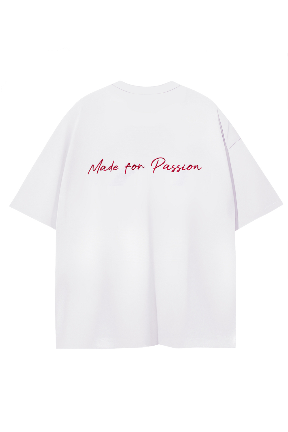 «Made for passion» Футболка унисекс с вышивкой.