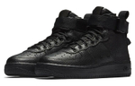 Кроссовки Nike Air Force 1 Triple Black GS (Подростковая размерная сетка)