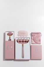 Роллер для тела из розового кварца