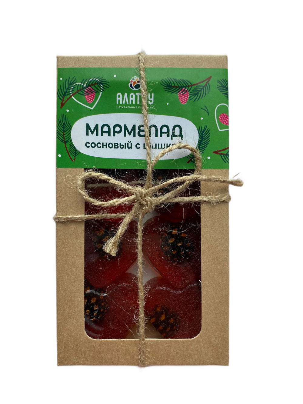 Мармелад сосновый с шишкой 115 г