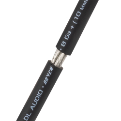 DL Audio Raven Power Cable 8 Ga Black (10 мм²) силовой кабель (бухта 100 м)