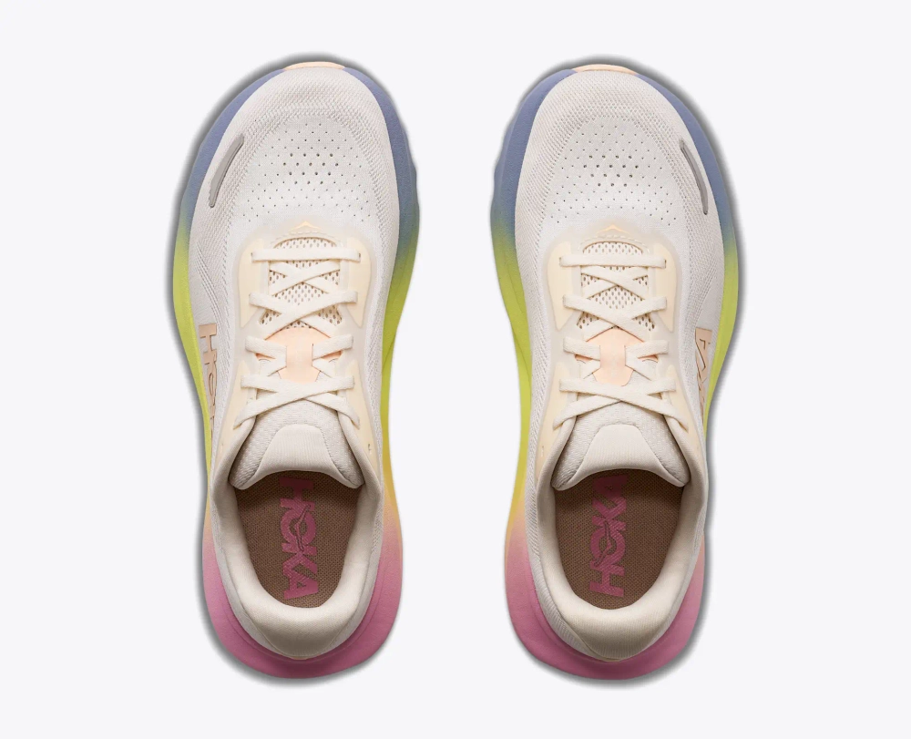 Женские кроссовки Hoka Rincon 5 - Alabaster / Tangerine Glow