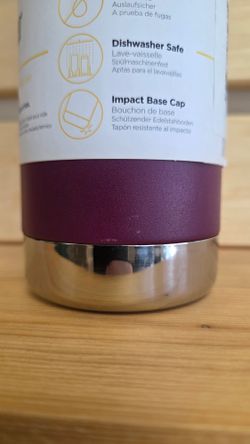 Термокружка Klean Kanteen TKWide Twist Cap 20oz (592 мл) Purple Potion (скол, потертость)