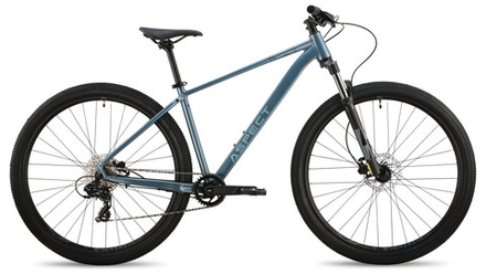 Велосипед Aspect Nickel 27.5 (2026) (M (18"), Серо-голубой)