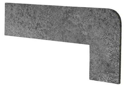 Плинтус ZANQUIN RECTO OPERA IRON DCHA прав. угловой