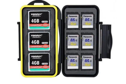 Чехол JJC MC-SD6CF3 для карт памяти