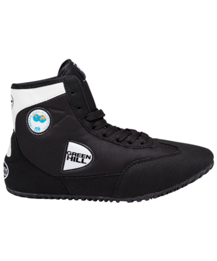 БЕЗ УПАКОВКИ Обувь для борьбы GWB-3052/GWB-3055, черный/белый