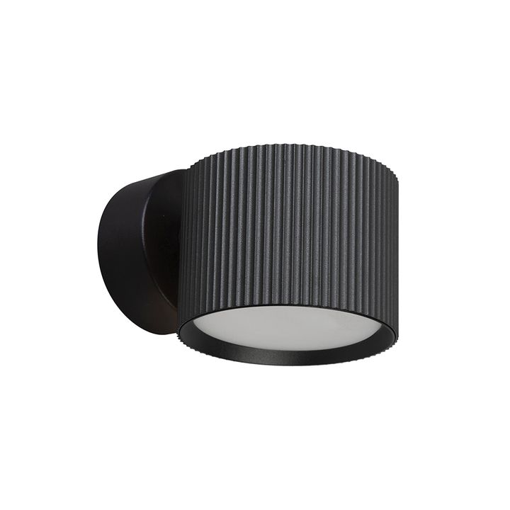 Светильник настенный Feron HL4580 ARIA 12W, 230V,GX53, черный IP20