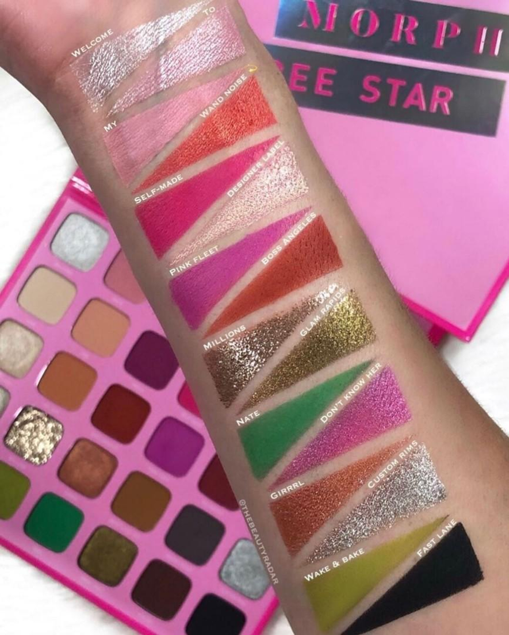 Morphe x Jeffree Star palette