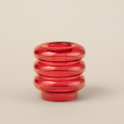 Подсвечник Bamble Красный