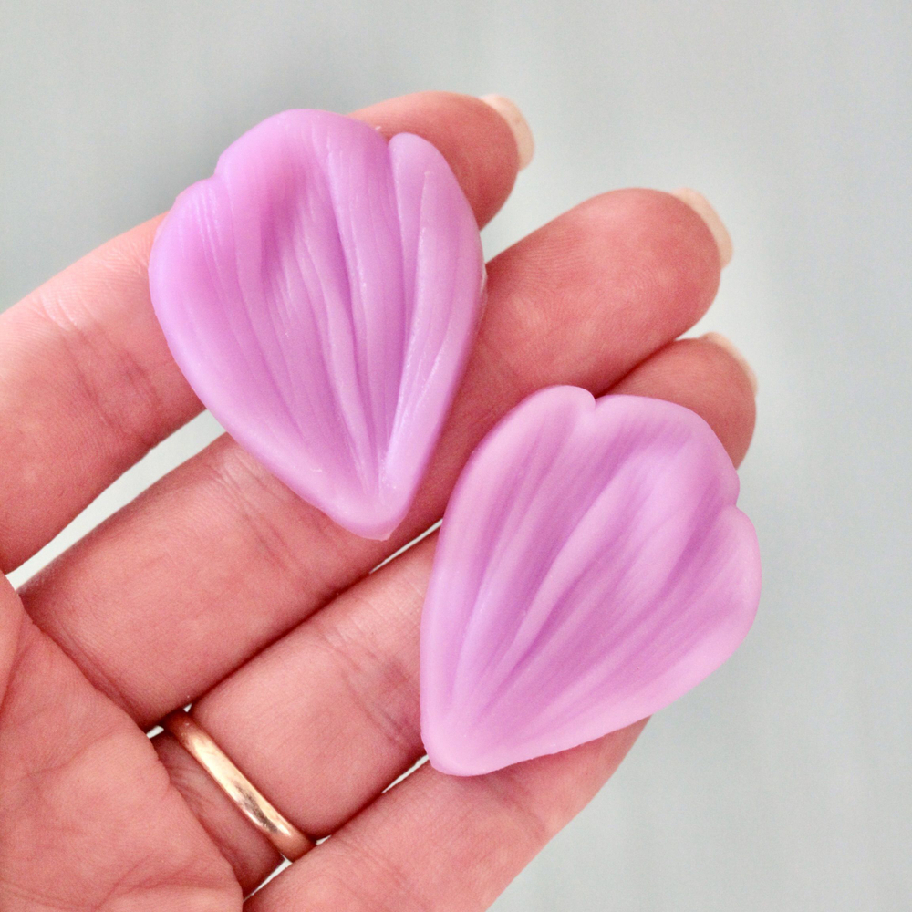 Молд - вайнер Лепесток Космеи / Форма для лепки из полимерной глины / Молд для мыла и воска