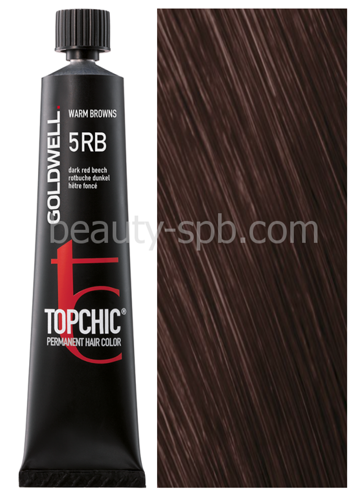 Goldwell Topchic 5RB темно-красный бук 60 мл