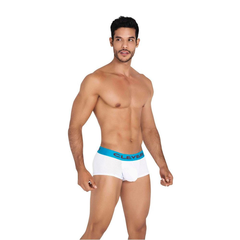 Мужские трусы хипсы белые Clever REQUIREMENT LATIN BOXER 042001