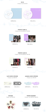 Альбом ILLIT - 1st Mini Album [SUPER REAL ME]