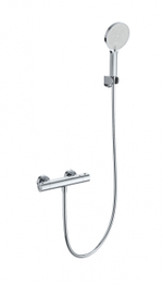 Смеситель для душа с термостатом WONZON & WOGHAND INN 3, Хром (WW-B2012-A-CR)