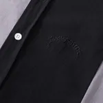 Сорочка Ymkashix Puff серая / черная