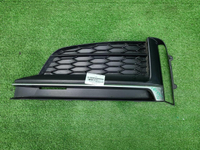 Решетка бампера левая Audi A5 2 8W (16-20) S-line