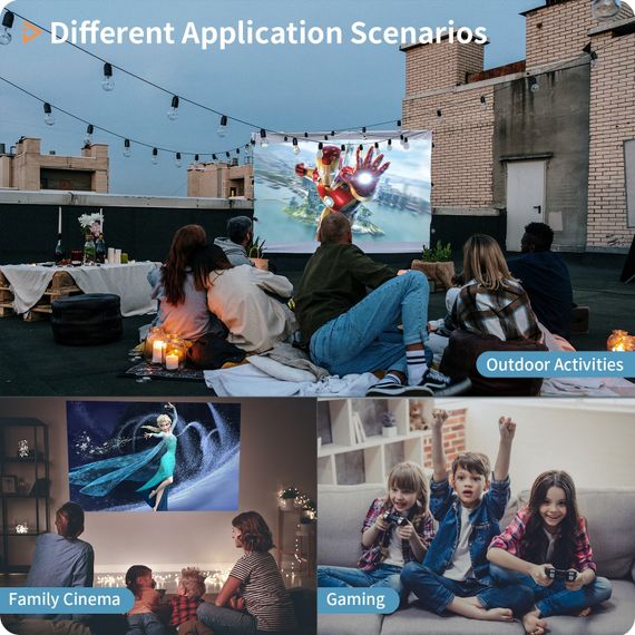 Proyektor \ Projector \ проектор Домашний кинотеатр 1080P Notive