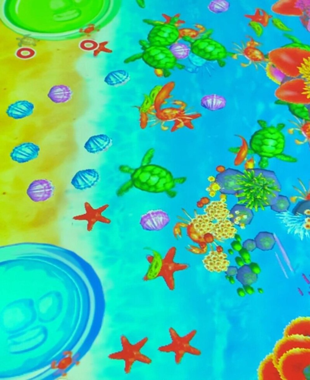 Интерактивный проектор напольный "Рыбалка" Максимальная комплектация