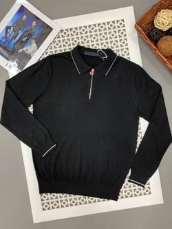 Поло Kiton черный