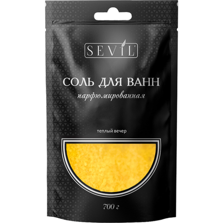 Соль для ванны Sevil Теплый ветер 700 гр