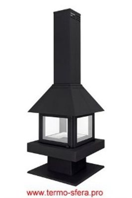 Островные камины