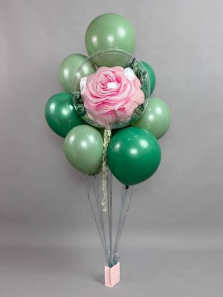 Цветущая роза №1, Набор шаров