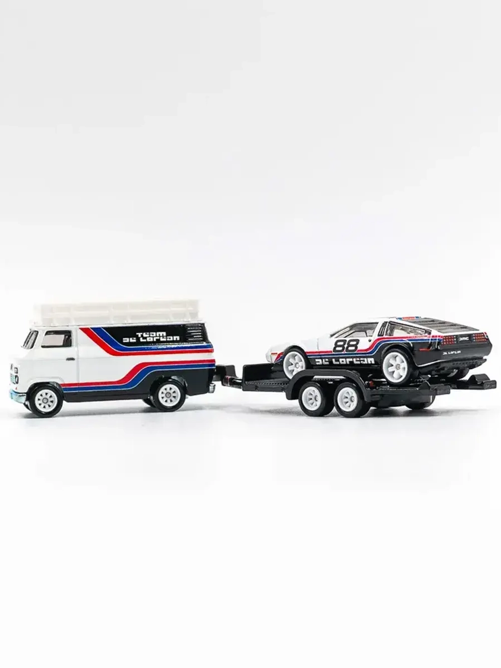 Набор Хот Вилс Premium DMC Delorean и HW Rally FLF56 JBM35
