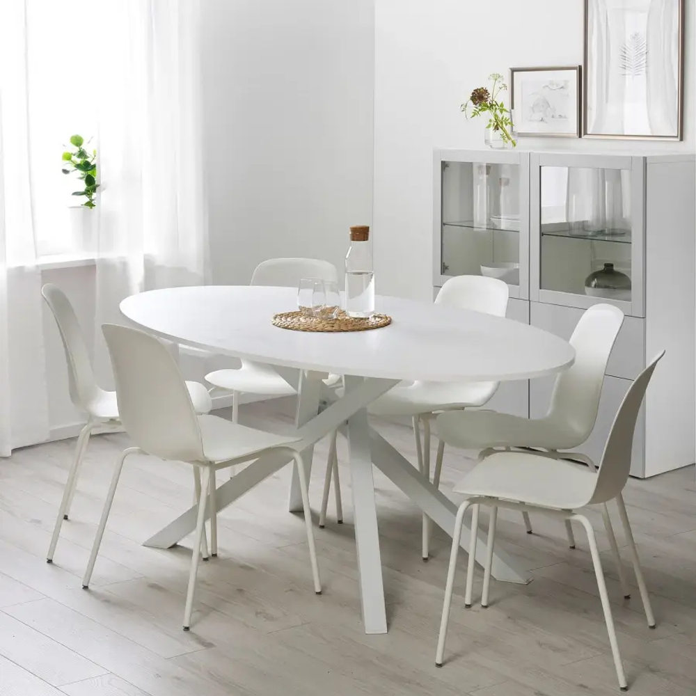 Стол - IKEA MARIEDAMM/МАРИЕДАММ  ИКЕА, 180x100см, белый