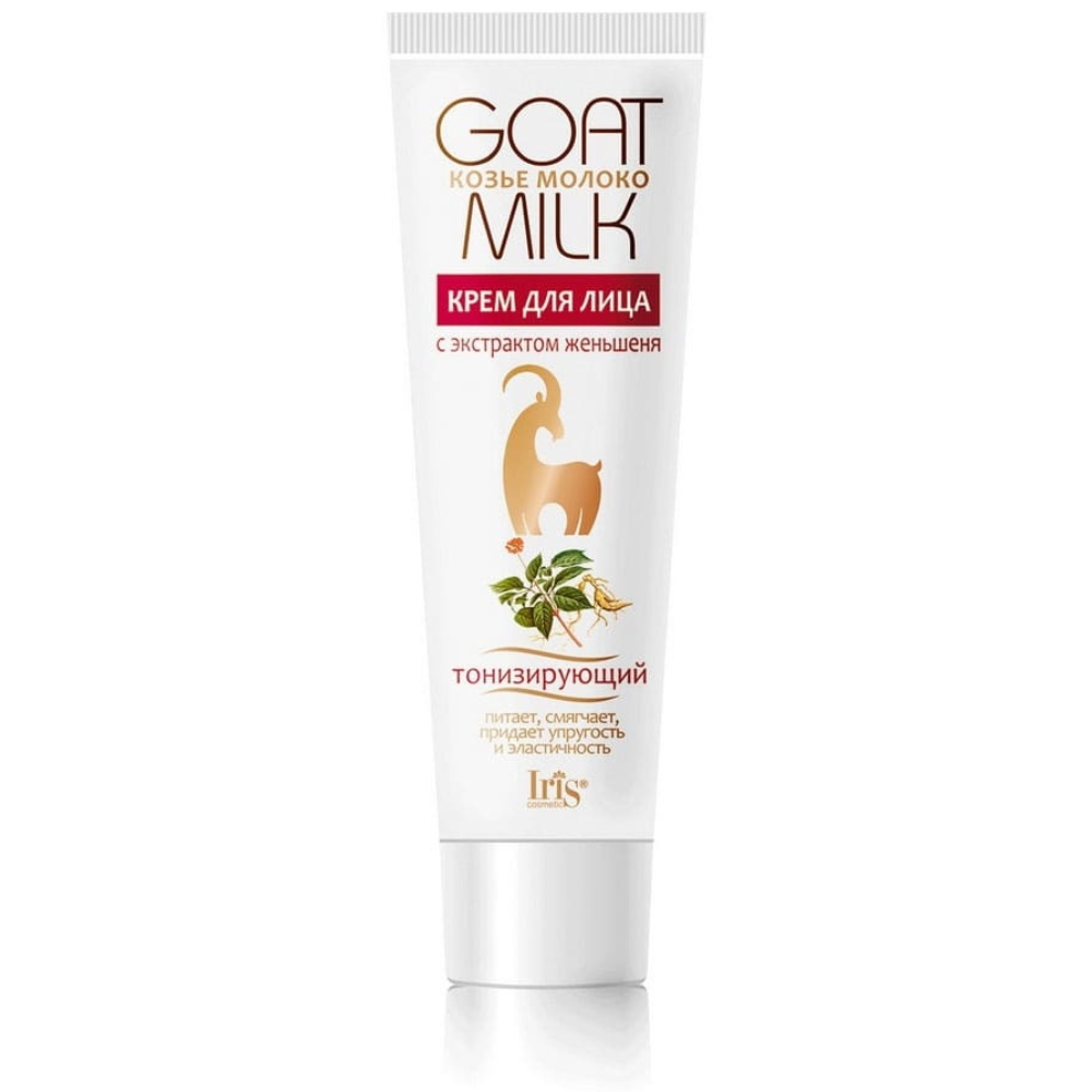 Крем для лица Goat Milk Козье молоко с экстрактом женьшеня 100 мл
