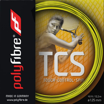Теннисные струны Polyfibre TCS (12,2 m) - желтый