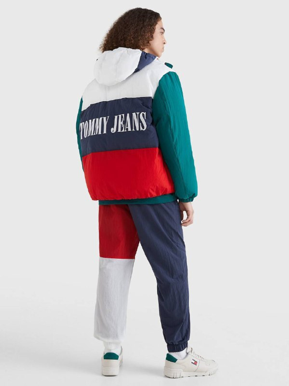 Мужской пуховик Tommy Jeans Retro Colorblock