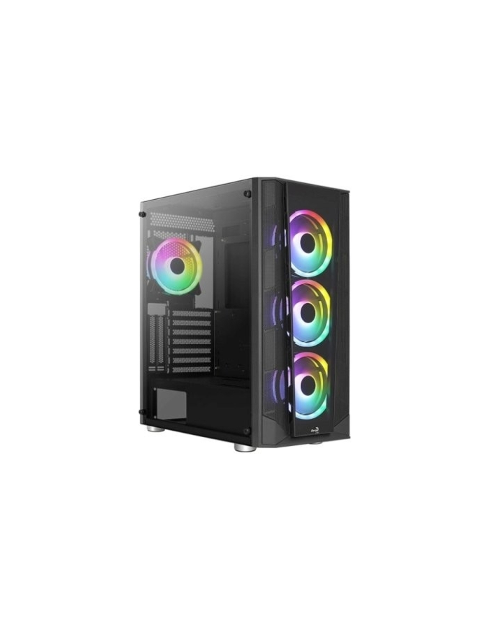 Корпус MIDITOWER PRISM-G-BK-V2 AEROCOOL