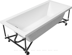 Акриловая ванна Aquanet (Акванет) Artis 180x80 с каркасом