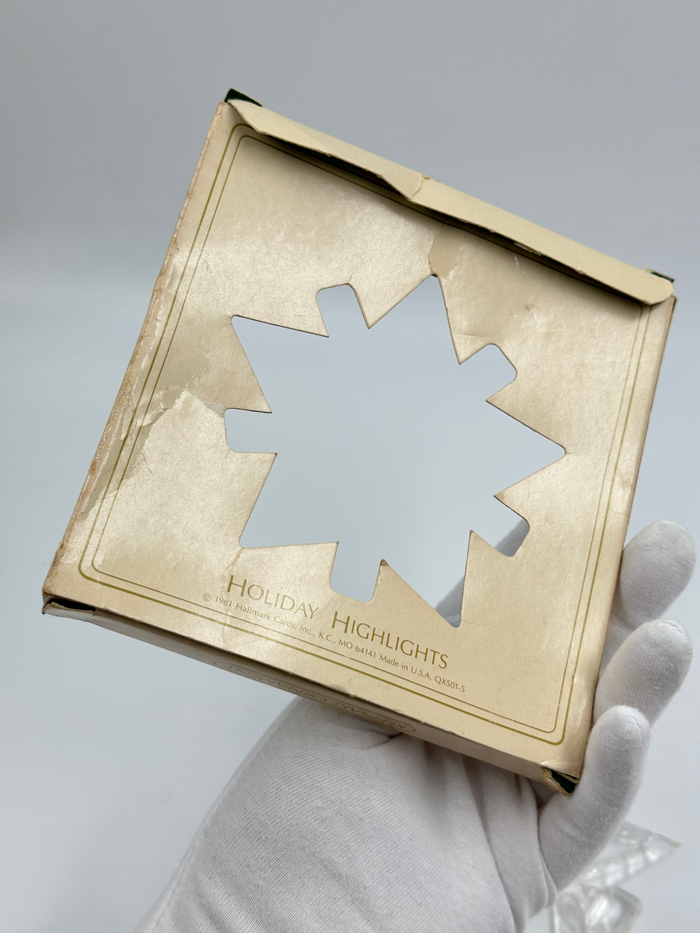 Ёлочное украшение Hallmark 1981 год