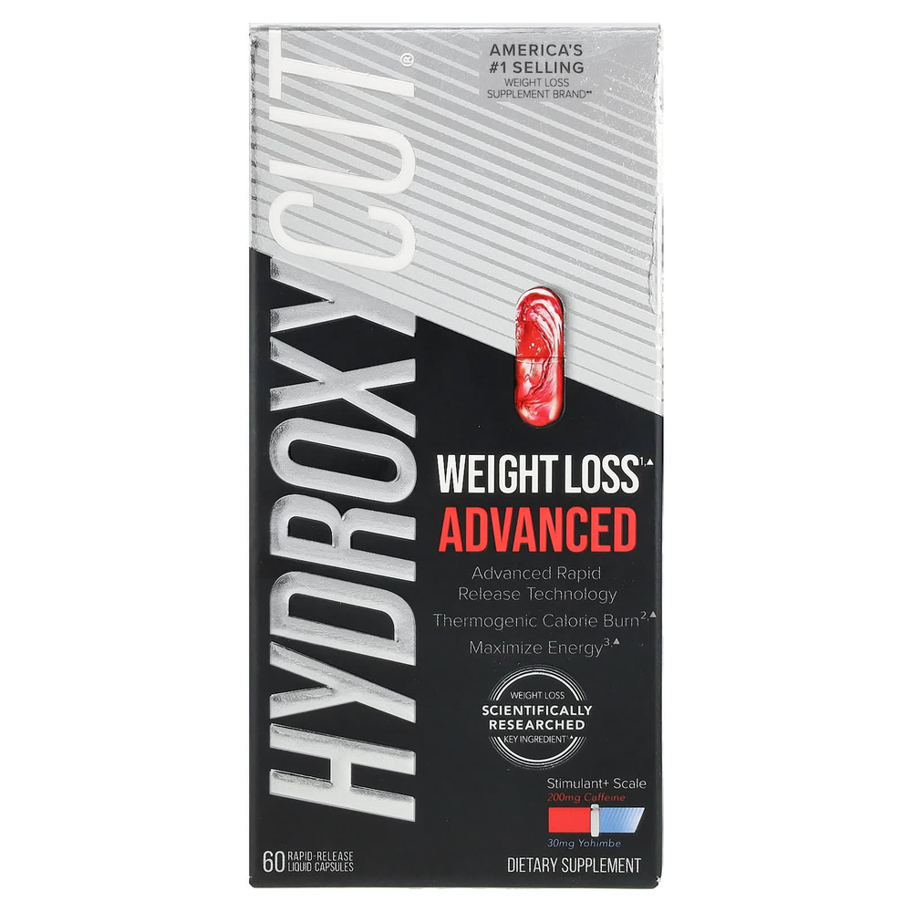 Hydroxycut, Средство для снижения веса, 60 жидких капсул с быстрым высвобождением