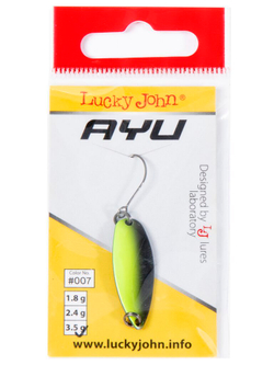 Блесна колеб. Lucky John TR AYU длин.31мм/03.5г 007