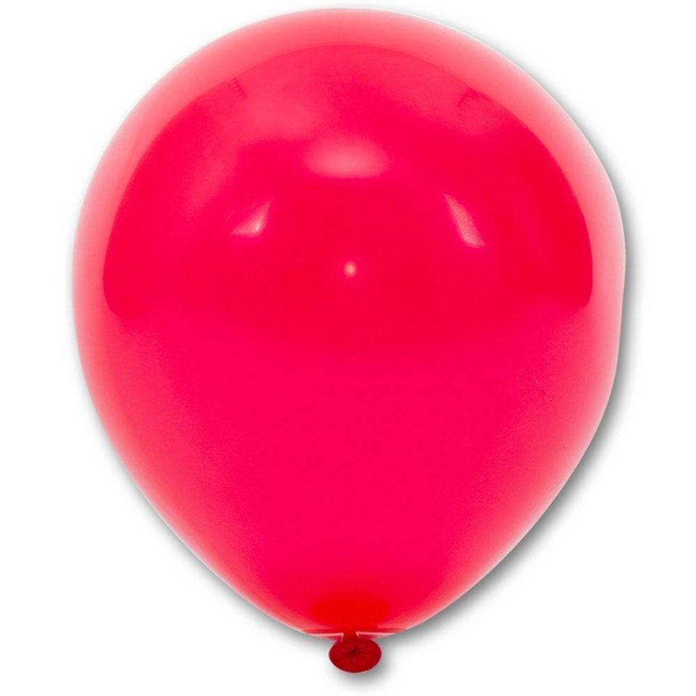 Воздушные шары Весёлая Затея, пастель красный, 50 шт. размер 10&quot; #1102-1554